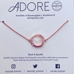 NWT Adore rose gold bracelet